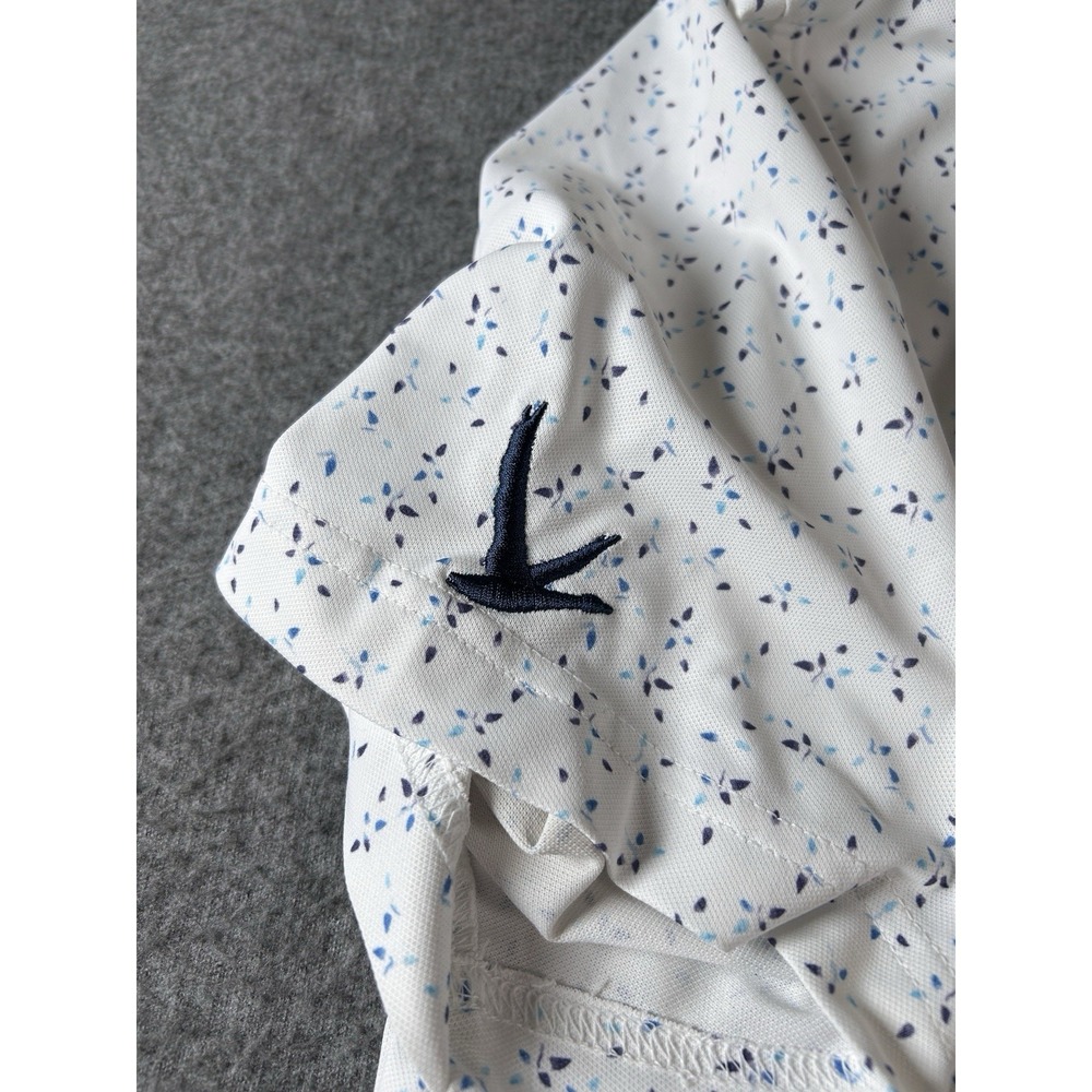 johnnie o button down polo xl polyester spandex - Picture 6 of 6